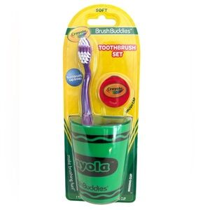 Kids Crayola Toothbrush Set